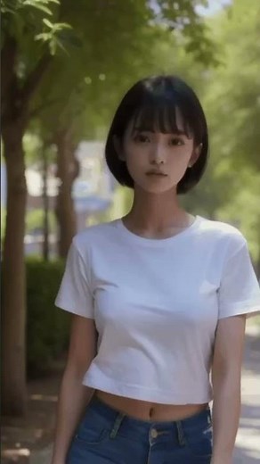 #ai美女 #aigirl #aiart #ノーブラ #ノーブラ散歩