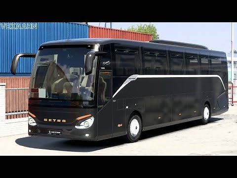 ETS2 1.49 | Setra S516 | Driving In Germany 🇩🇪 | Bus Driving | ETS2 Mods