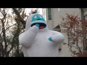 The Abominable Snowman ! | Giant Snow Monster From Rudolph Inflatable Outdoor Christmas Decoration