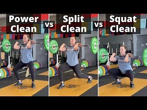 Power Clean vs Split Clean vs Squat Clean: Which One is BEST?