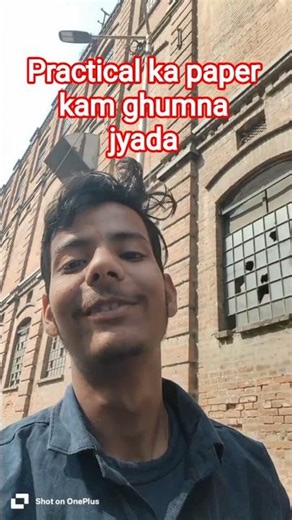 Practical ka paper kam ghumna jyada #minivlog #Lalimli #paper