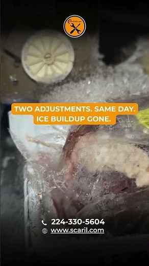 Whirlpool Fridge Icing Up? Flipper & Drawer Rail Adjustment | Refrigerator Repair in Palatine, IL