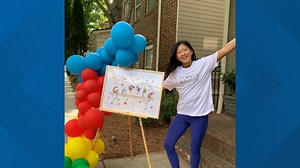 Georgia middle schooler gets shot at having design featured on Google website, could win national contest
