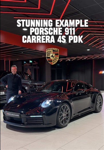 Stunning example with very high specification and Full Porsche Service History 💥 2019 69 Porsche 911 Carrera 4S PDK Live Priced at £85,990 - Buy & Reserve Online - Contact Richard on 07919161818 or Business WhatsApp us on 07724101010 📲 Perfectly in a timeless colour combination featuring the Jet Black Metallic Exterior paired with 20/21
