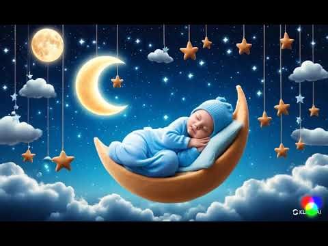 ✨ Rainy Cloud Harp Dreamland—A Long Baby Sleep Atmosphere of Thunder Glow and Harp Light