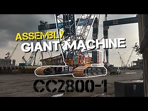 Assembly Terex Demag CC2800-1