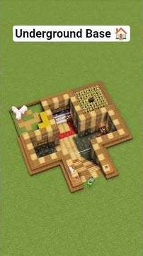 Ultimate Underground Base in MINECRAFT 🏠✨
