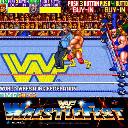 WWF Wrestlefest | Arcade | 1991 | Retro-Entertainment TV
