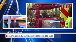 Colleton County crews rescue 3 from Edisto River