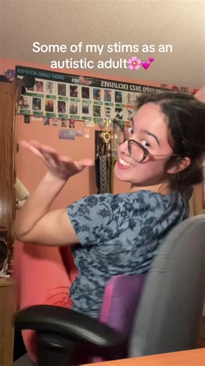 I like to stim to self regulate, and for fun too!! I see it as a way to release built up energy, also. My fave stims would have to be any kind of vocal stims, and repeating music/phrases over and over in my head. Stimming isn’t harmful, and it helps us! How do my fellow neurodivergents stim?? We might have similar ones! #fyp #neurodivergent #stimming #autismacceptance #autisticadult #actuallyautistic