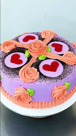 🇺🇸 Beautiful Cake Decoration Tutorial | Easy Cake Decorating Ideas 🎂 #howtomakecakecreamathome