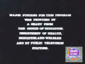 sesame street funding credits stereo