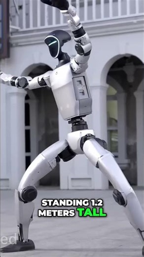 Unitree G1 Bionic Robot: Watch It Dance, Run, and Learn AI! #shorts