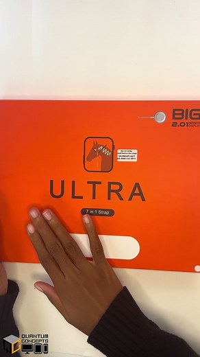 Price: $4,900 Meet the 7in1 Ultra Smart Watch - the perfect blend of style and function! 🌟 Your perfect companion for workouts, runs, and staying connected on the go. 💪🏃‍♂️ Stay connected seamlessly with Bluetooth, charge up with a wireless charging design and stay worry-free with its water-resistance. #QuantumConcepts #SmartWatch #TechLife