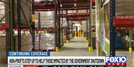 Local food banks work to meet the needs of those impacted by government shutdown