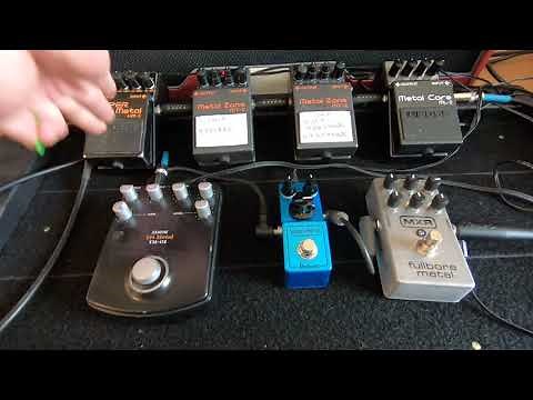 ¿Cual es el mejor pedal para tocar metal?