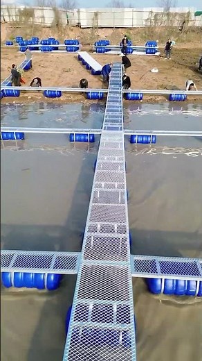 Walking on Water: Exploring an Amazing Modular Floating Fish Farm