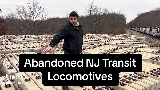 Abandoned NJ Transit Locomotives #Abandoned #NewJersey #NJTransit #Locomotives #Urbex
