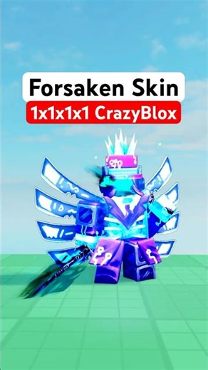 💥 Get the New 1x1x1x1 Skin in Forsaken!! #roblox #forsaken #shorts