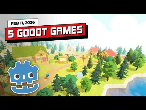 5 Games Made in Godot To Inspire You (02/11/26)