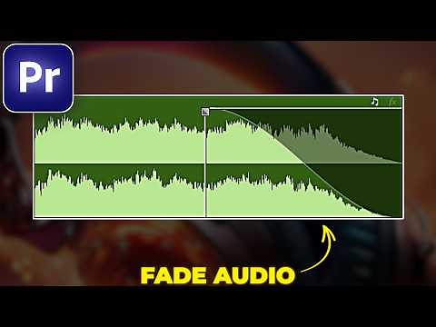 How to FADE AUDIO in Premiere Pro