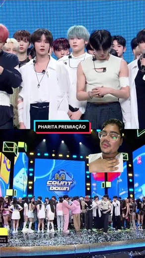 Reação de Pharita ao Ver Yeonjun na Premiação txt e babymonster