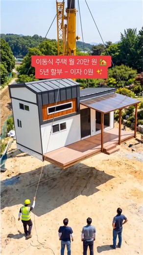 이동식 주택으로 시작하는 현실적인 내 집 만들기