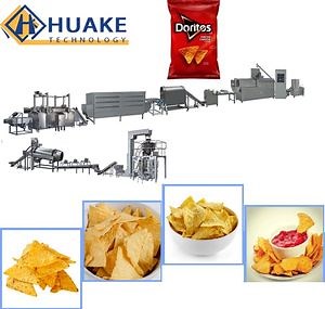 [Hot Item] Nachos Maker Machine Chips Bugles Production Lines Fried Pellets Snack Food Processing Line
