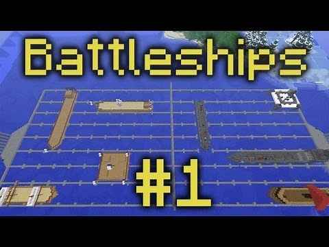 Minecraft Voltz - Battleships - Part 1 - S.S. Poo Bucket