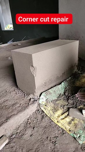 1.3M views · 2.8K reactions | Corner cut repair #construction | Ram kaka | Facebook