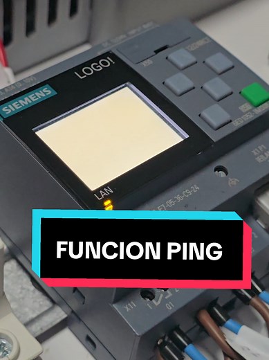 🌐 ¿Qué es PING y para qué sirve en un PLC? En este video te explico de forma simple cómo funciona este comando y cómo usarlo directamente desde un PLC LOGO! de Siemens para comprobar si existe comunicación entre equipos en una red. ⚡📡 El PING envía una señal a otro dispositivo y espera una respuesta. Si responde, significa que hay comunicación; si no responde, puede haber un problema de red, configuración o conexión. 💬 Comentá LOGO si querés el curso completo gratuito. #PLC #Siemens #LOGO #PL