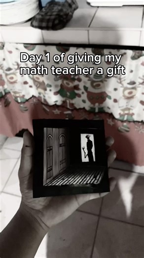 DAY 1 of giving my math teacher a cute gift🥰 #shorts #creepydrawing #analoghorror #boiledone