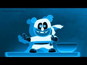 BLUE & XRAYT Gummibär REQ VIDOE Gummy Ninja Gummybear Song Food Fight