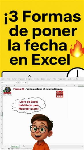 💡 The secret shortcut to instantly set the date in Excel