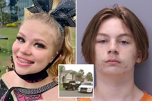 Cheerleader, 13, found fatally knifed 114 times with KARMA scrawled on ankle