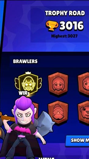 No longer ranked #1 in Germany due to a matchmaking bug?!😳 #brawlstars #mortis
