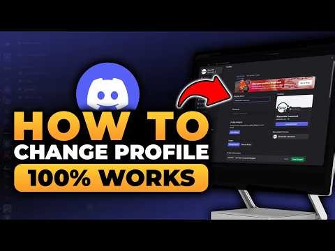 How To Change Your Profile in Discord (100% WORKS) | FAST & EASY | NO Yapping, To The Point!