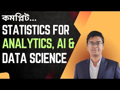 01. Complete Statistics Course in Bangla: For Data Science, Data Analytics, ML & AI