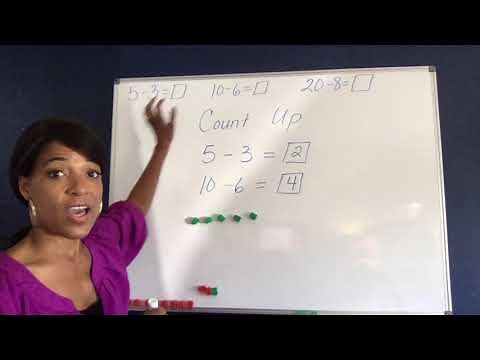 Math Parent Tip #3: Counting Up to Subtract