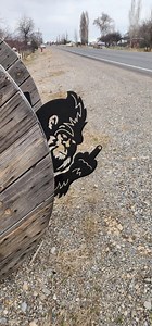 Peeking Bigfoot DXF Cut File - Laser Cutting SVG, CNC Plasma (digital Download) - Etsy