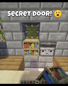 Minecraft Hidden Base Door Build!😮 ( Matadora) #shorts #minecraft