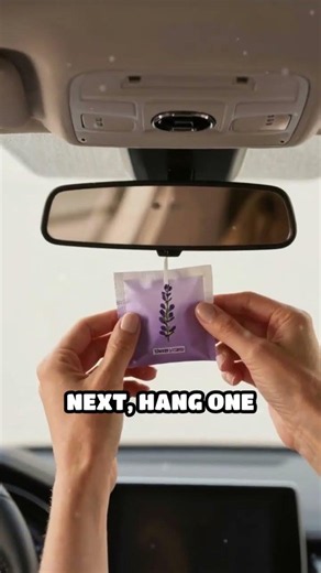 Lavender Sachet Car Hacks for Fresh Rides
