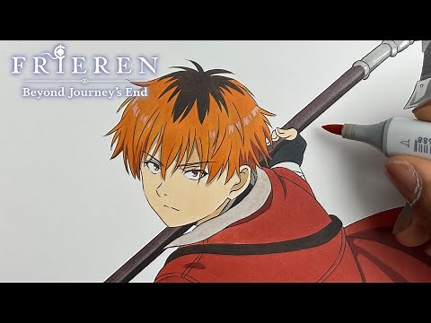 How to Draw Stark Easy! - Frieren: Beyond Journey's End