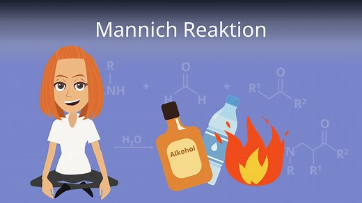 Mannich Reaktion • Mechanismus, Anwendung