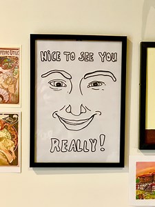 Postersbymaress: Funny Poster 'nice to See You - Really!' - Etsy