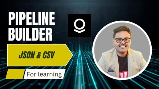 Palantir Foundry Pipeline Builder: Process JSON and CSV Files | Chandradeep Anand