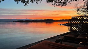 Flathead Lake just shy of full pool