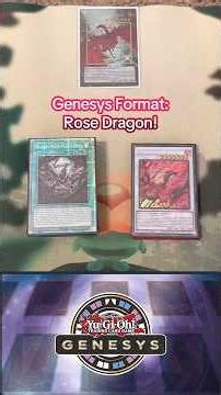 Genesys Format: Rose Dragon Deck! #yugiohtcg