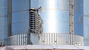 55K views · 657 reactions | From our latest Starbase video: Booster 12 was safed, lifted off the mount at Pad A, and given a hero's return to the Production Site where it will likely undergo detailed inspections. Also, barrel sections for Booster 16 were spotted. To watch the full video, check out the link in the comments below!  | NASASpaceflight.com | Facebook