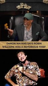 “Robin Williams’ manager used to walk around with a checkbook. Robin would come off stage, and a comedian would be like, ‘Hey, he just took my joke.’ He would write him a check for $75. ... He would steal material. He was known.” - Damon Wayans | Club Shay Shay